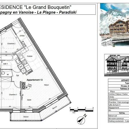 Le Grand Bouquetin - 3 Pieces Pour 6 Personnes Mae-0004 * 라 플라뉴